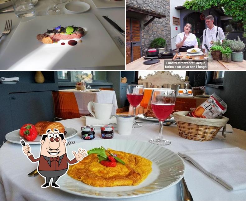 Cibo al Ristorante Degli Angeli