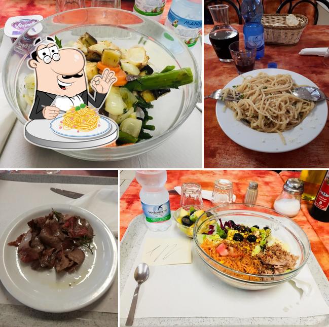 Spaghetti alla carbonara al Ristorante Self Service La Pesa