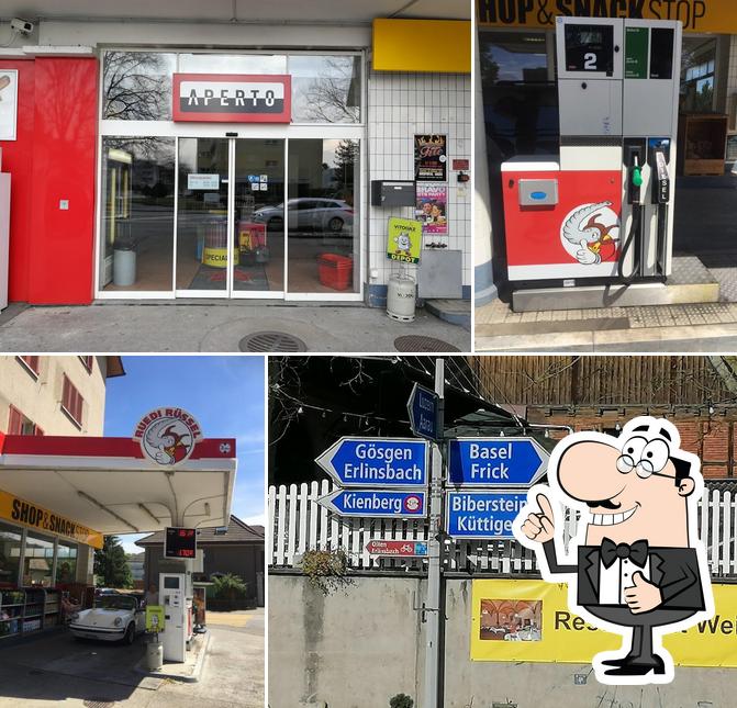 Ruedi Rüssel Tankstelle mit Shop