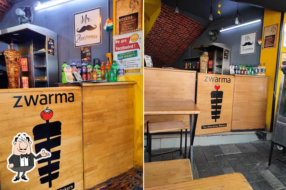 The interior of Zwarma Chengannur - F5 Ventures