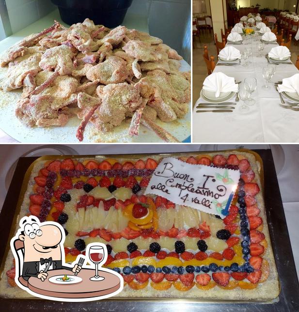 Albergo Ristorante Da Erminio si caratterizza per la cibo e tavolo da pranzo