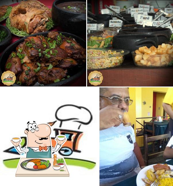 Platos en Trem de Minas