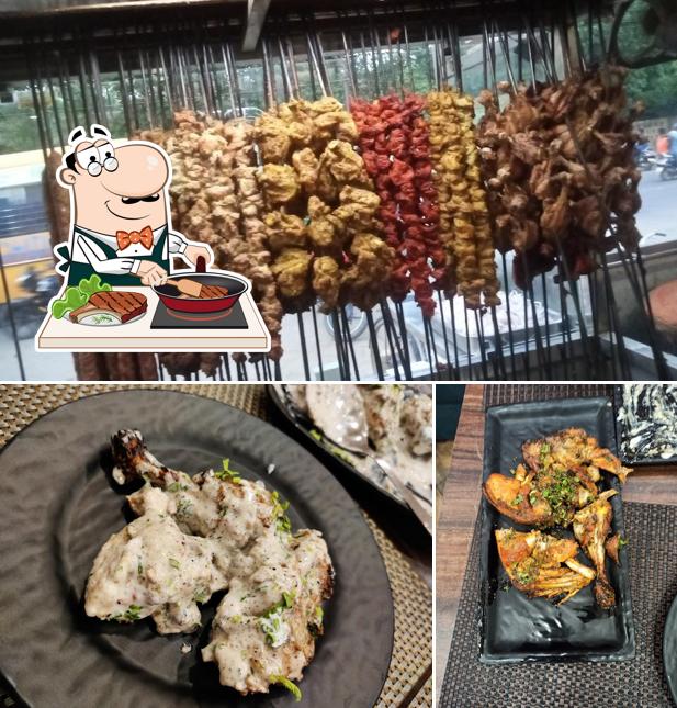 Order meat meals at Billu Tandooria