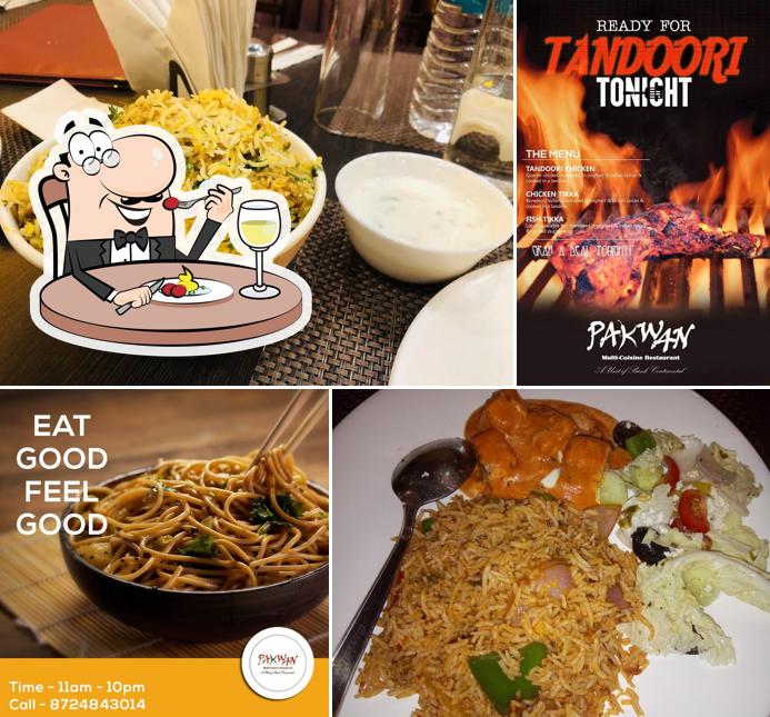 Food at Pakwan Multi-Cuisine Restaurant