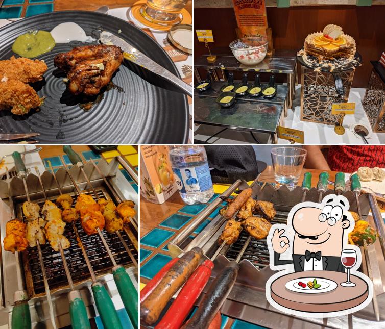 Food at Pirates of Grill