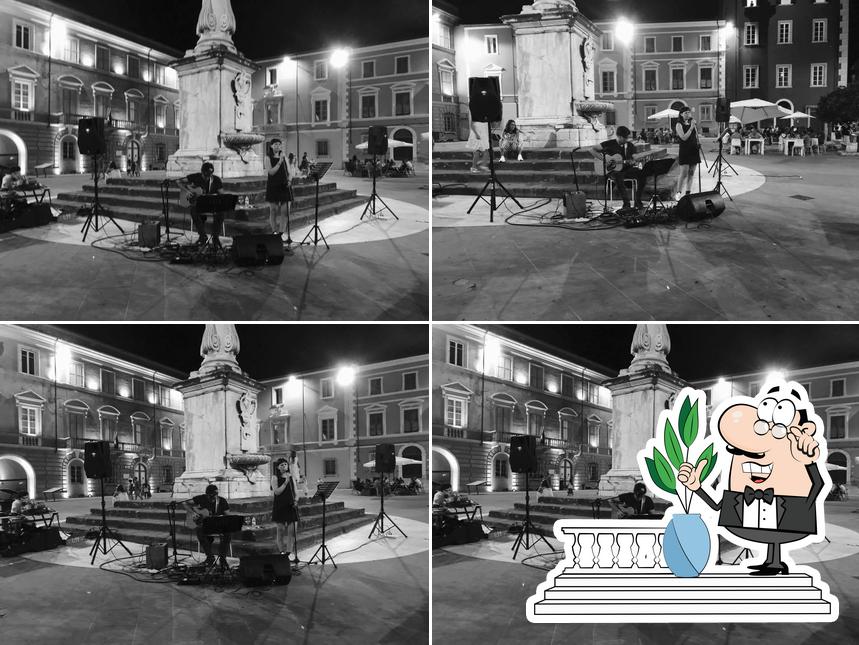 Goditi la vista dall'area esterna di Tabi Wine Bar