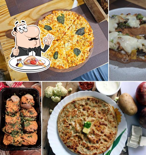 Pick pizza at A LITTLE PANTRY