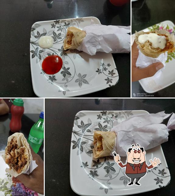 Food at Deccan Juice & Shawarma