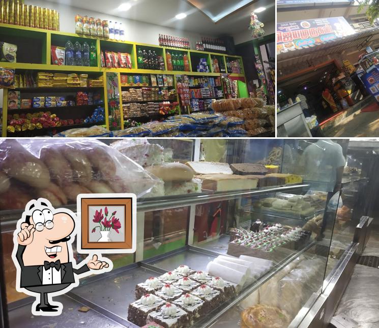 The interior of Jayamurugan Sweets & Bakery (REM & Sons)