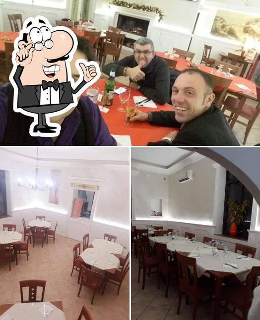 Gli interni di Pizzeria Il Principe