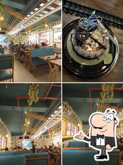 The interior of Railicious