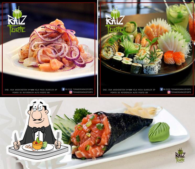 Comida em Temakeria Raiz Forte