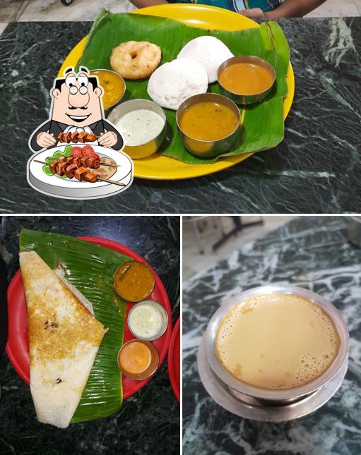 Food at Sri Ananda Bhavan