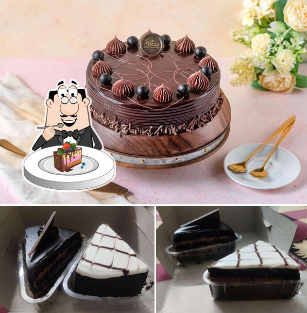 Chocolate cake at Ribbons and Balloons - The Cake Shop