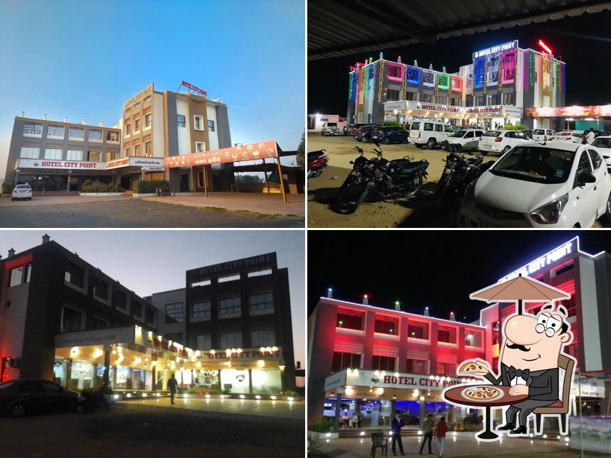 Take a look at the outside part of Hotel City Point