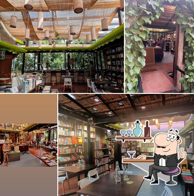The interior of Champaca Bookstore