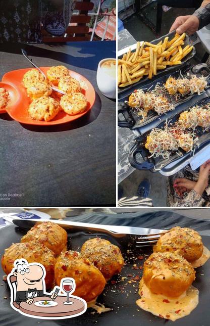 Meals at Lal Tibba cafe