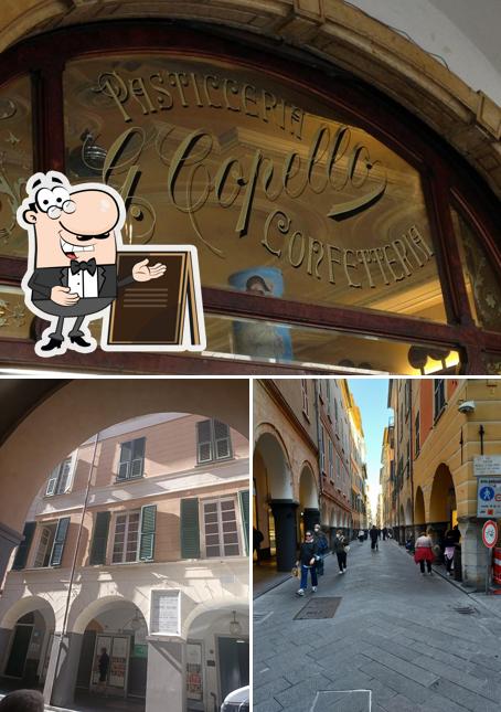 Gli esterni di Pasticceria Copello 1826