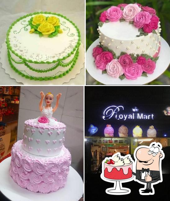 Red velvet cake at Royal mart