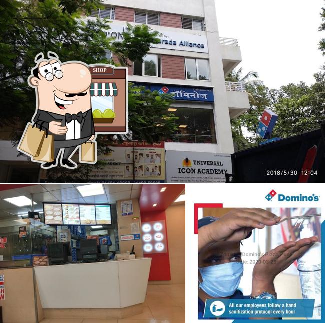 Check out how Domino's Pizza Kothrud, Pune looks outside