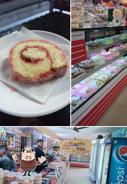 Among different things one can find food and interior at K V 's - Bake Fresh Bakers