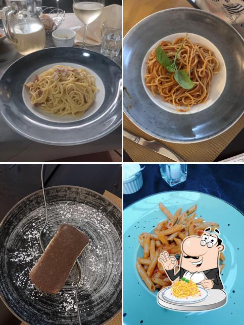 Spaghetti alla carbonara al La Vecchia Trattoria