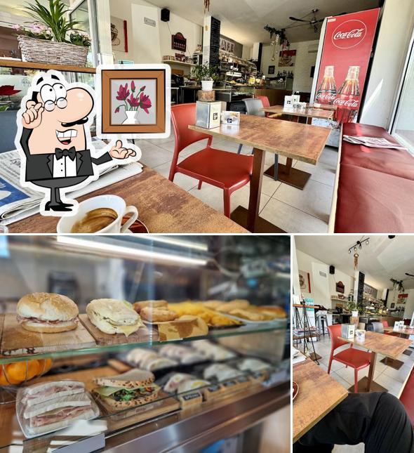Gli interni di Bar Caffè Borgonovo Aperitivi, Pranzi Veloci, Rinfreschi