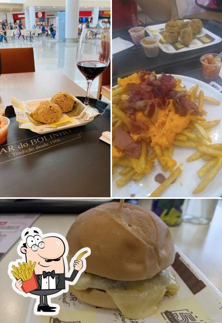 Prove fritas no BAR DO BOLINHO