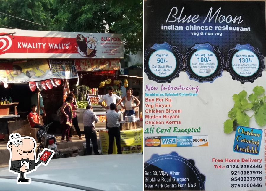 See this pic of Blue Moon dhaba