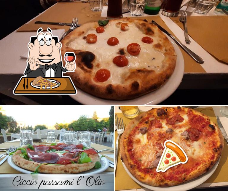 A Ciccio Passami l'Olio, puoi goderti una bella pizza