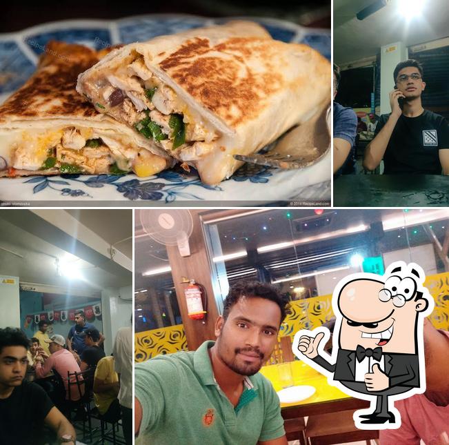 See this picture of New Aadarsh Hotel