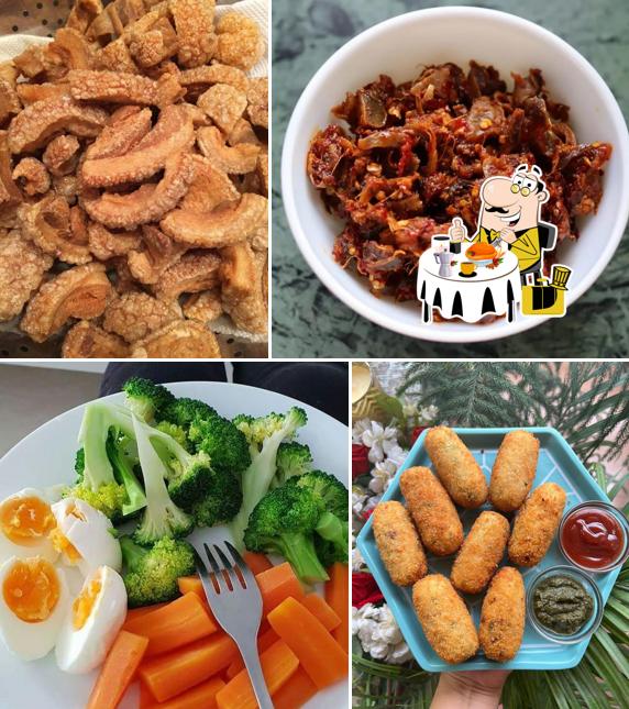 Food at Homemade diverse delights