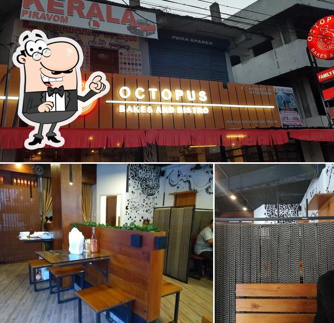 The interior of Octopus Bakes & Bistro