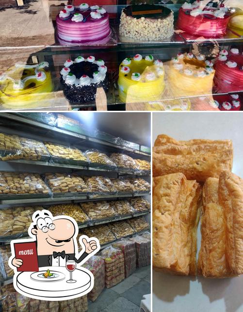 Food at Pandare bakery