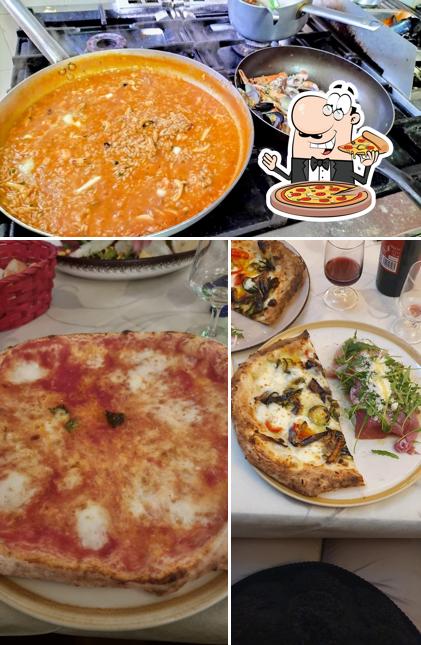 Scegli tra le molte varianti di pizza