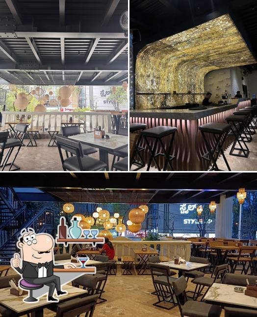 Check out how SOMRAS BAR & KITCHEN looks inside
