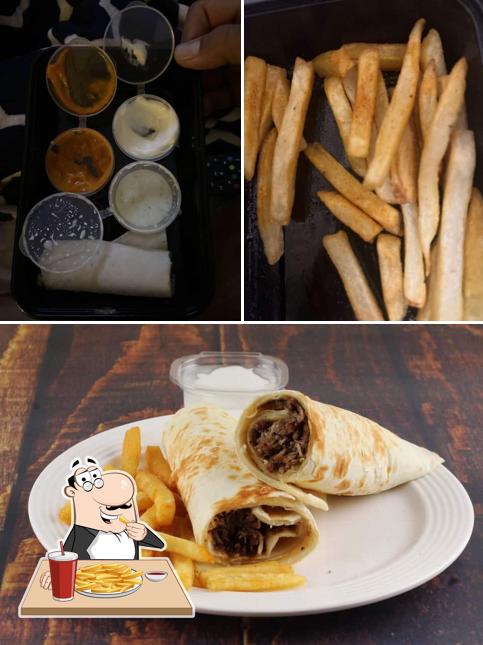French fries at The Tummy Section: Shawario Express, Gurgaon Sector 22