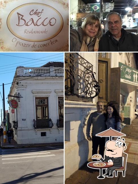 Veja imagens do exterior do Cheff Bacco Cruz Alta