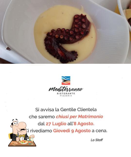 Platti al Ristorante Pizzeria Mediterraneo