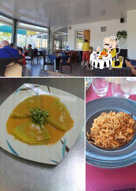 Dai un’occhiata alla immagine che raffigura la cibo e interni di Ristorante Pizzeria Sunday