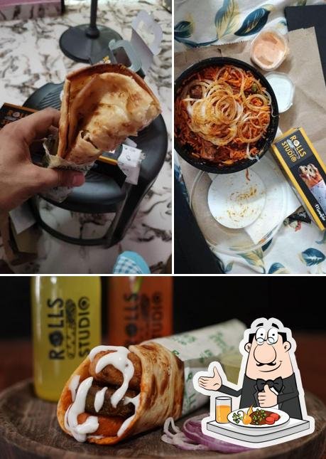 Food at Rolls studio