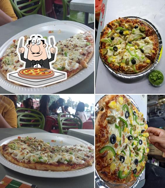 Get pizza at Toast & Tonic