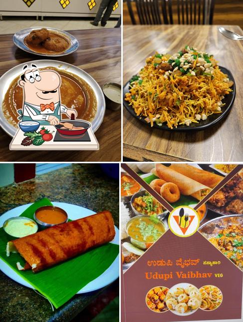 Chicken curry at Udupi Vaibhav Yemalur