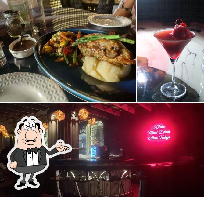 Take a seat at one of the tables at Zobet