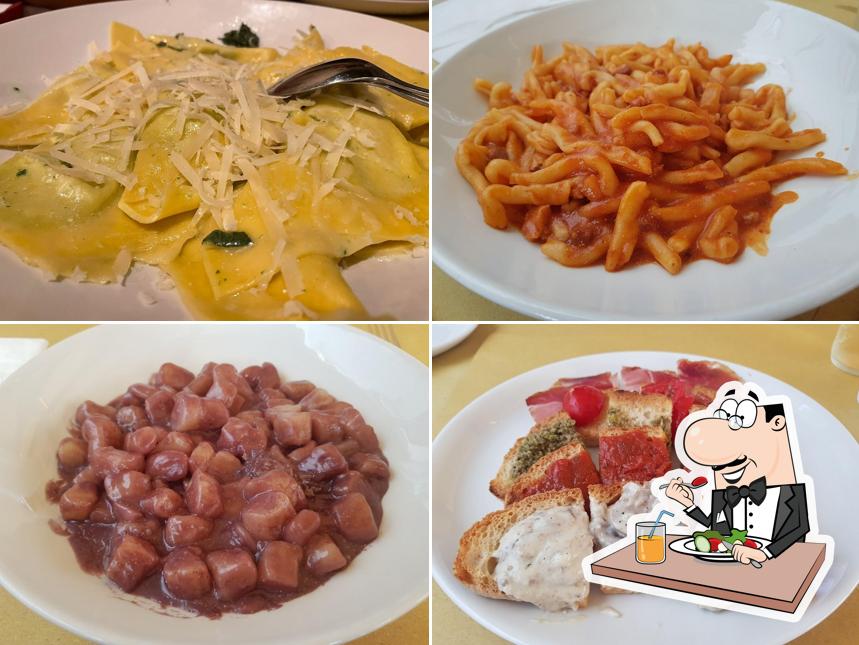 Platti al Osteria La Guercia