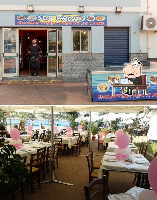 Gli interni di Sea Fruit's Ristorante di Pesce Palermo