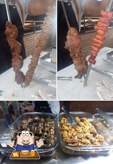 Platos en Churrascaria chimarrão