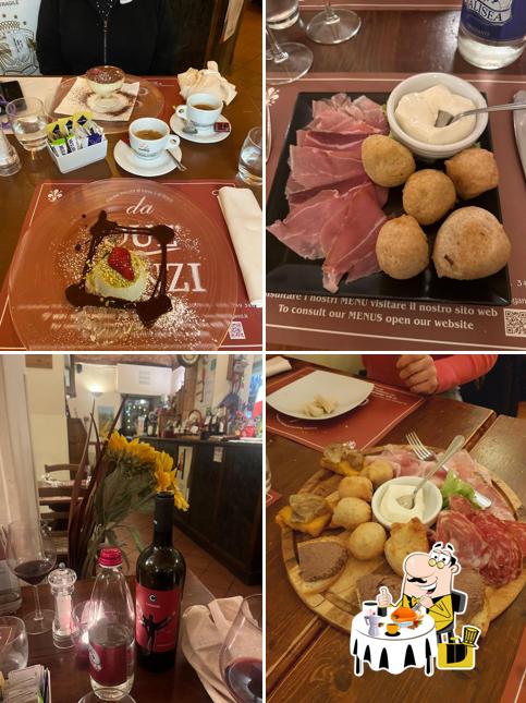 Platti al Da Que' Ganzi Trattoria Osteria