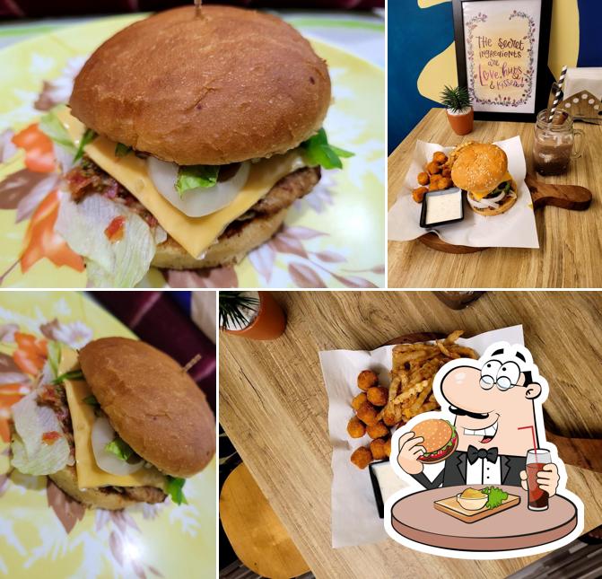 Healthy Bite Cafe’s burgers will suit a variety of tastes
