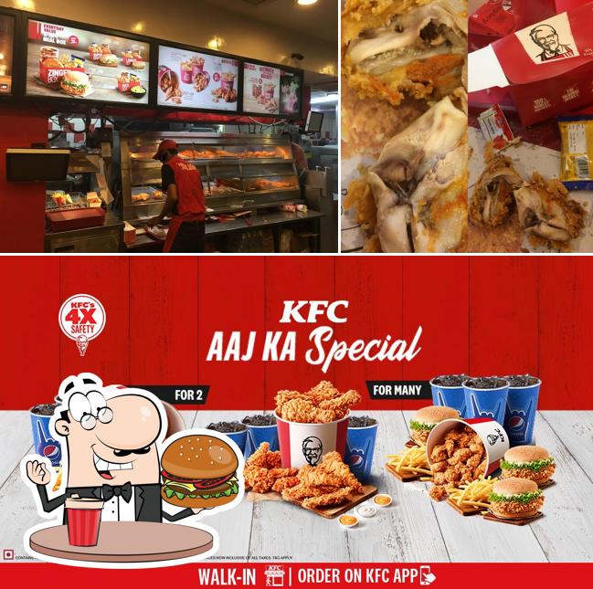 Treat yourself to a burger at KFC